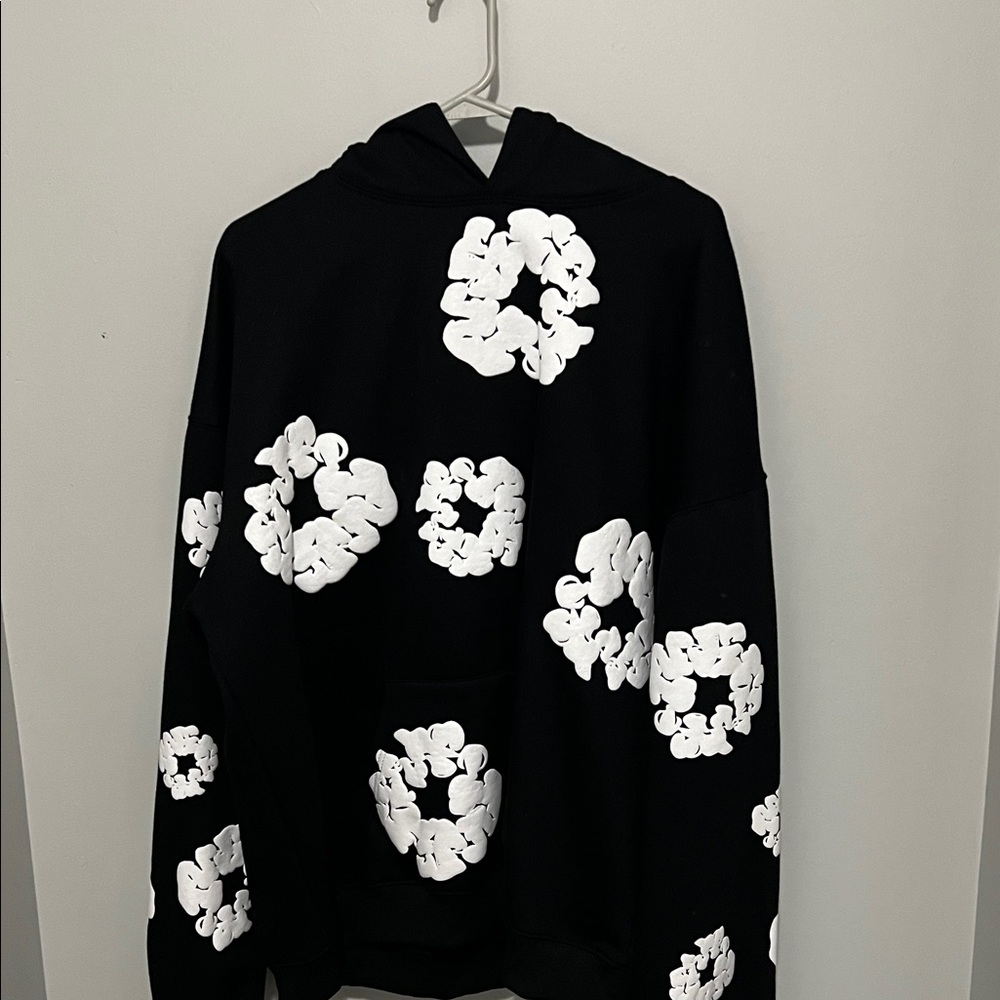 Black and White Graphic Men's Sweater